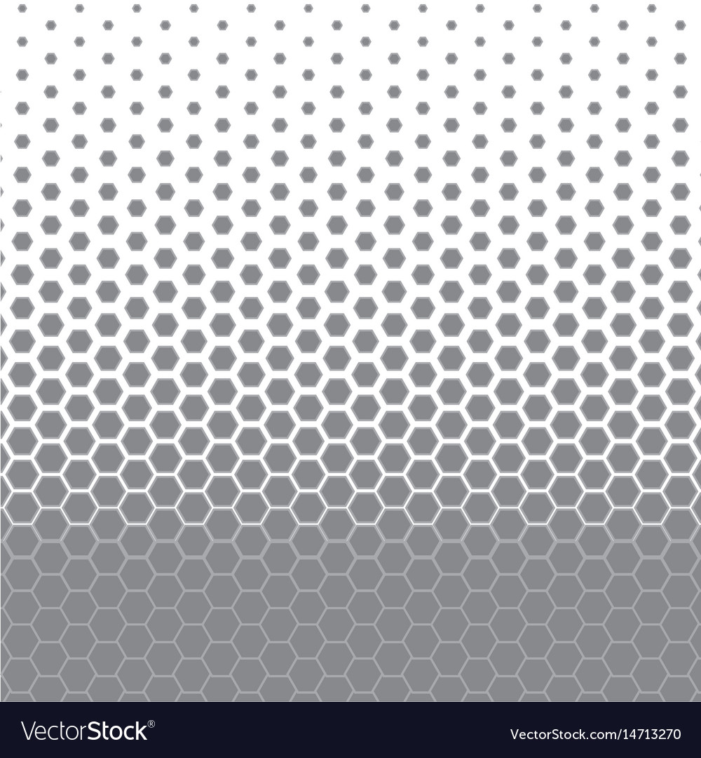 Hexagon halftone