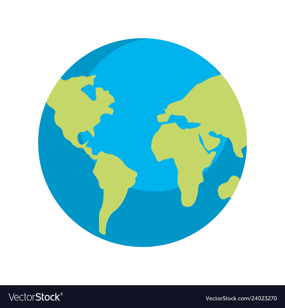 Map world planet Royalty Free Vector Image - VectorStock