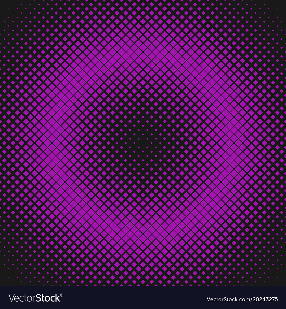 Abstract halftone diagonal square pattern Vector Image