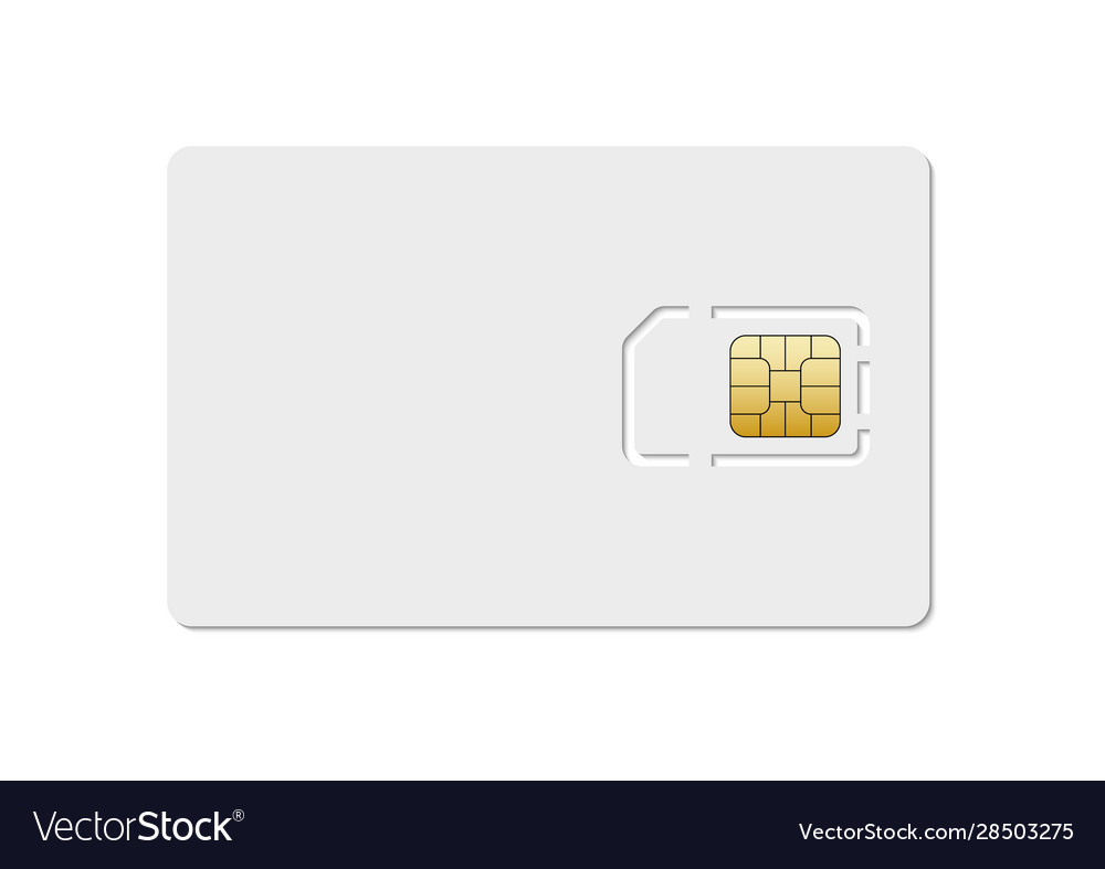 Sim card mobile phone icon chip simcard