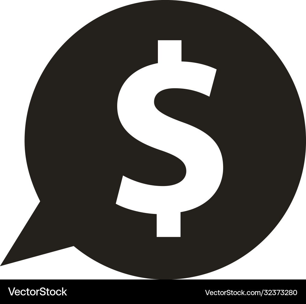 Chat bubble icon Royalty Free Vector Image - VectorStock