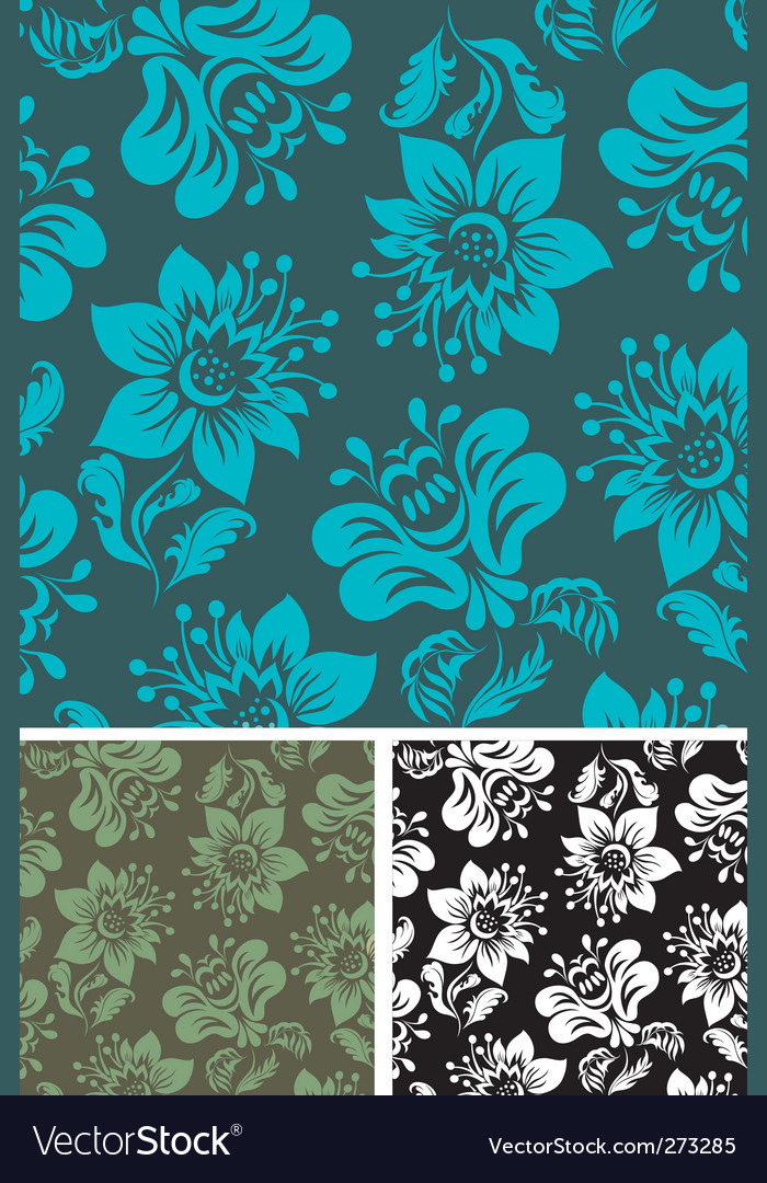 Floral background fabric