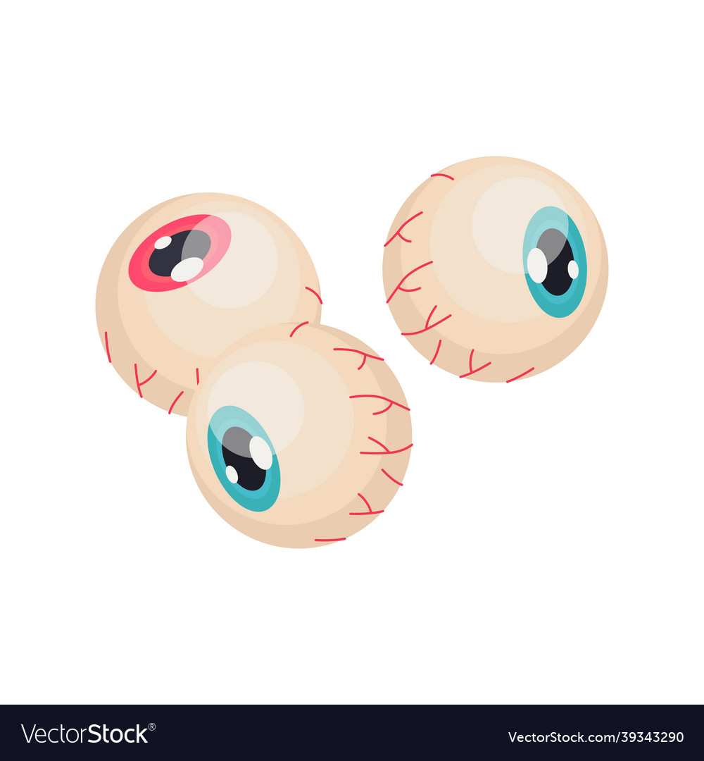 Eye Balls Royalty Free Vector Image - Vectorstock