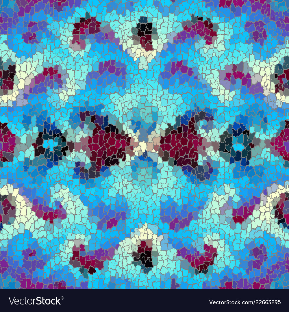 Seamless grunge abstract square pattern paint