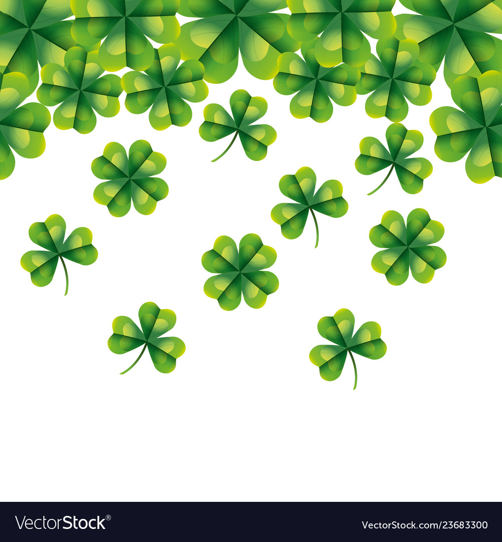 Four leaf clover Royalty Free Vector Image - VectorStock