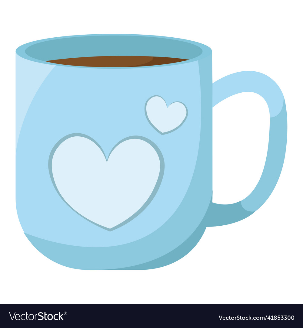 Isolated hot coffee mug icon