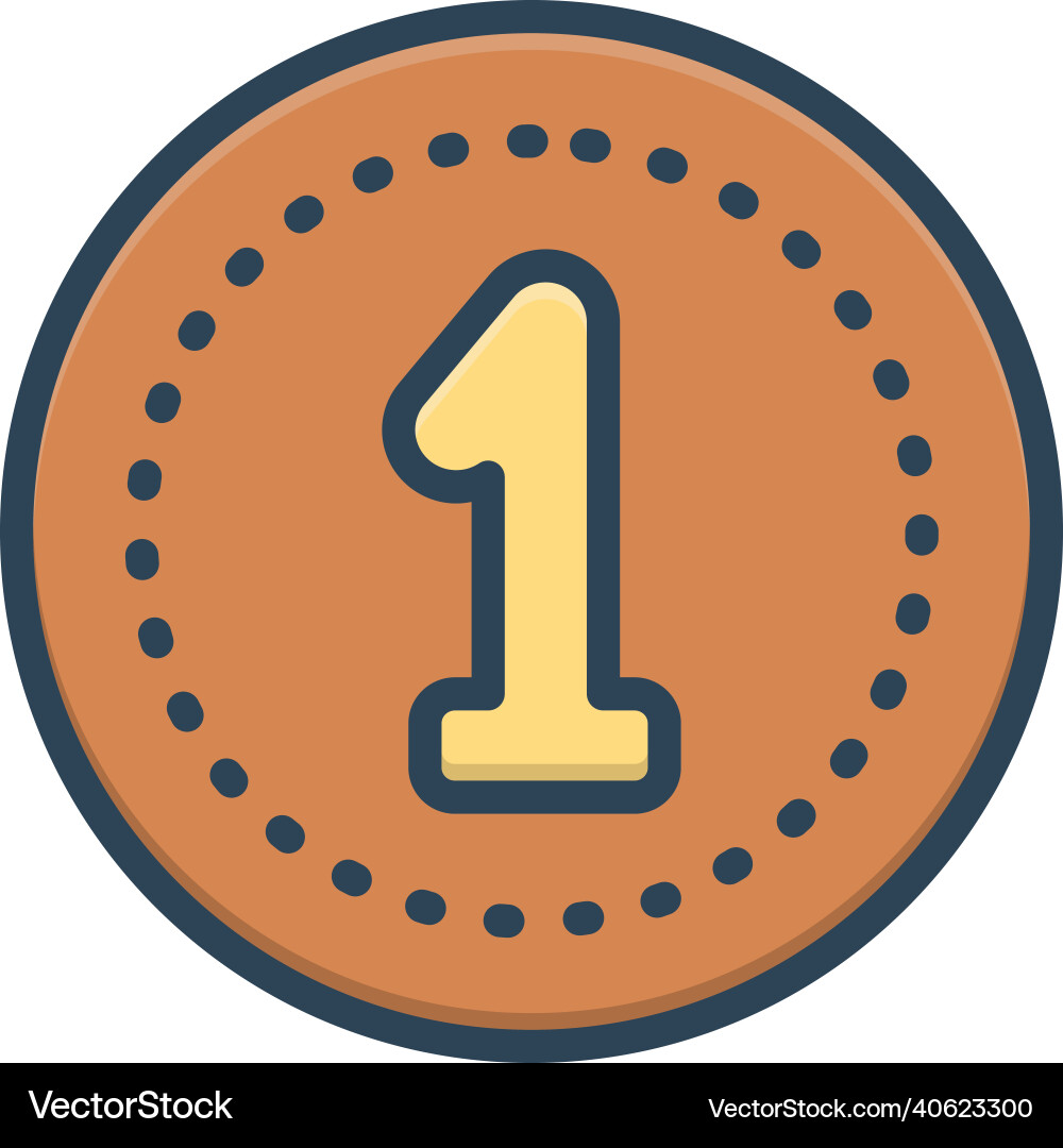 One Royalty Free Vector Image - VectorStock