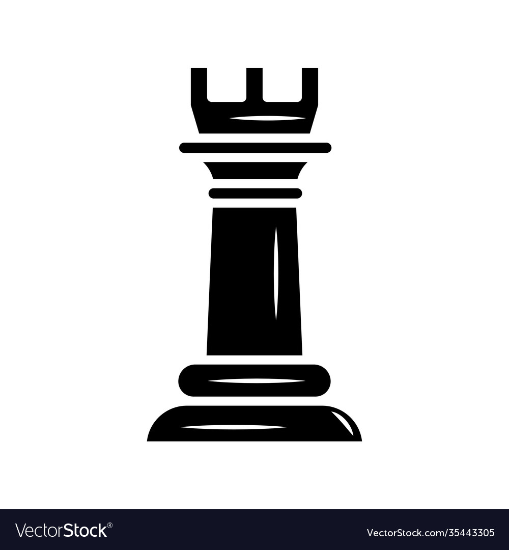 chess rook piece 2494121 Vector Art at Vecteezy