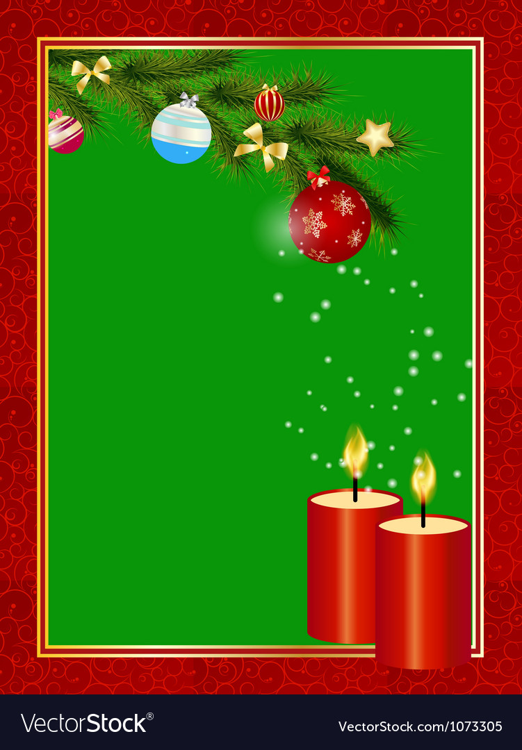 Elegant christmas background Royalty Free Vector Image