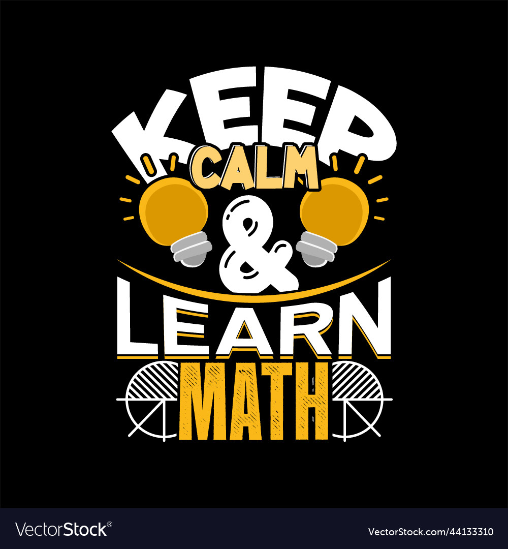 Math t-shirt design