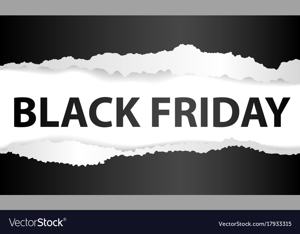 Black friday ripped baner