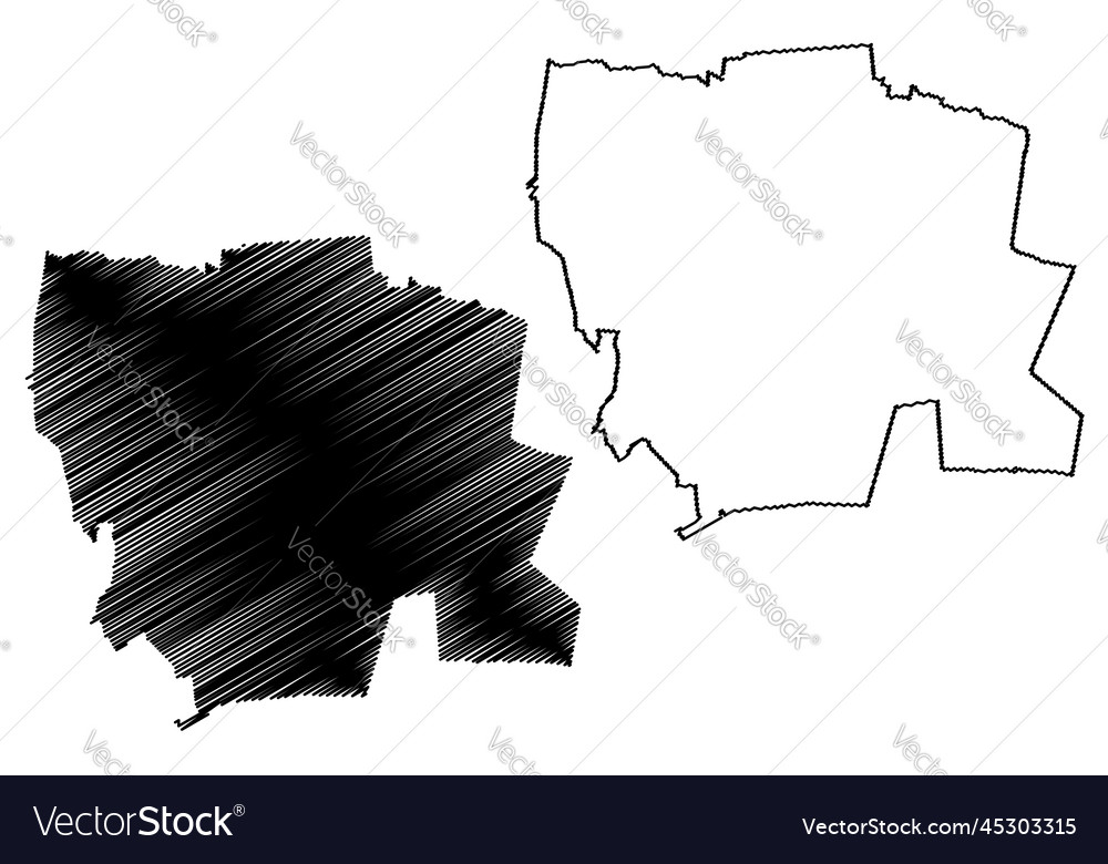 Cortazar municipality free and sovereign state Vector Image