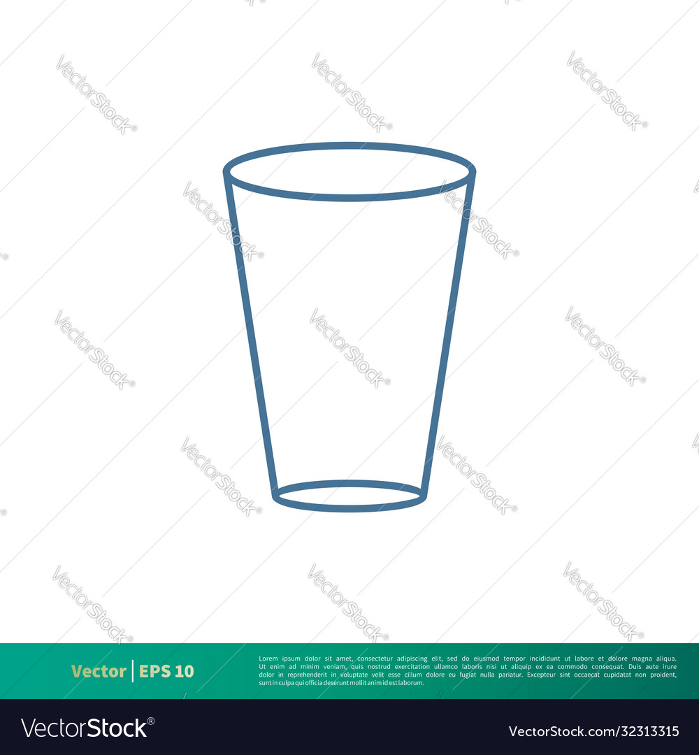 Glass icon logo template design eps 10 Royalty Free Vector Glass icon logo template design eps 10 Royalty Free Vector