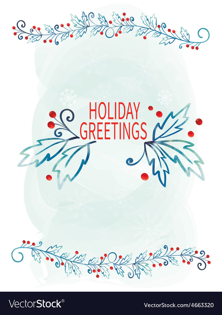 Merry christmas greeting card