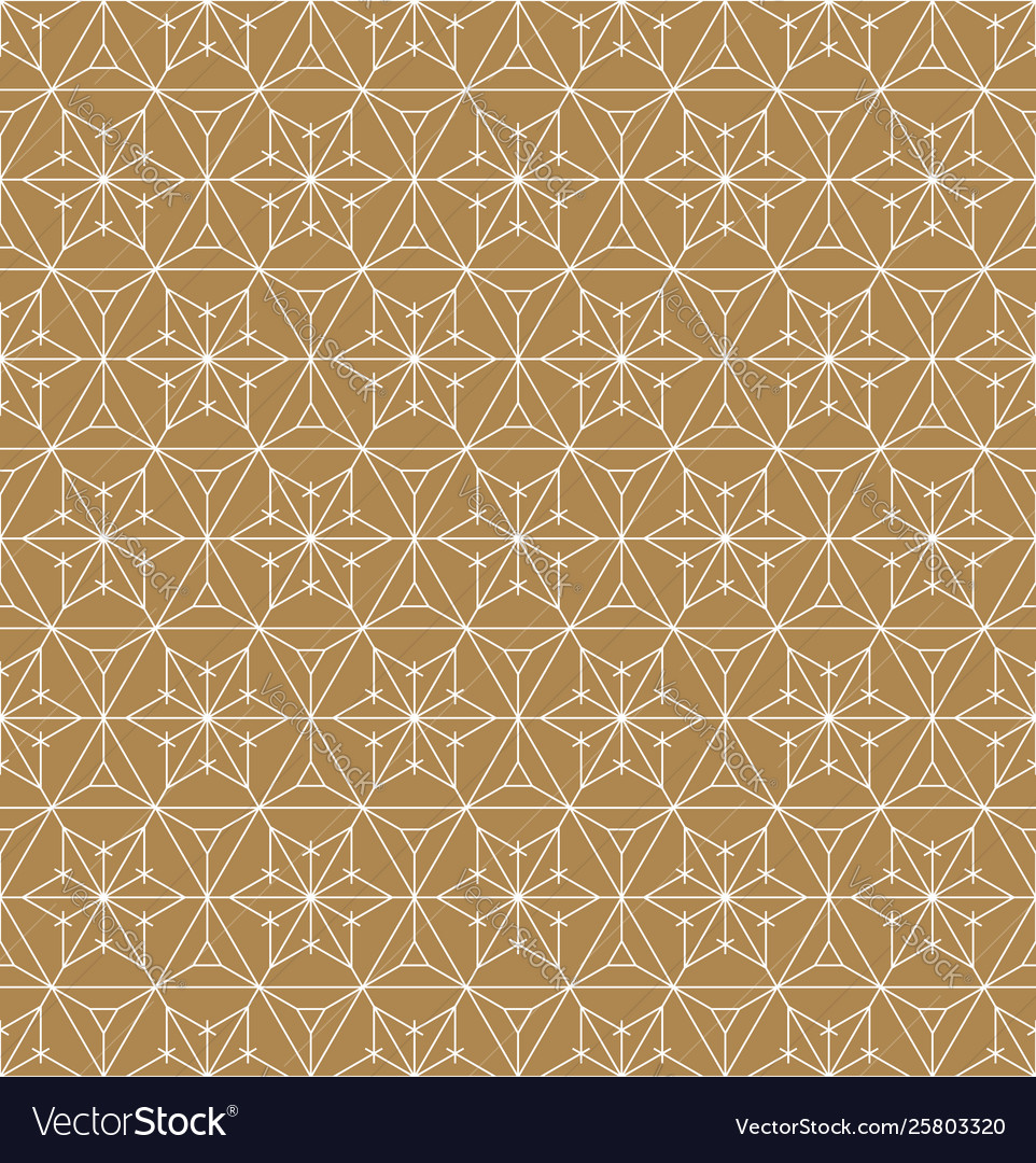 Seamless geometric pattern based on japanese