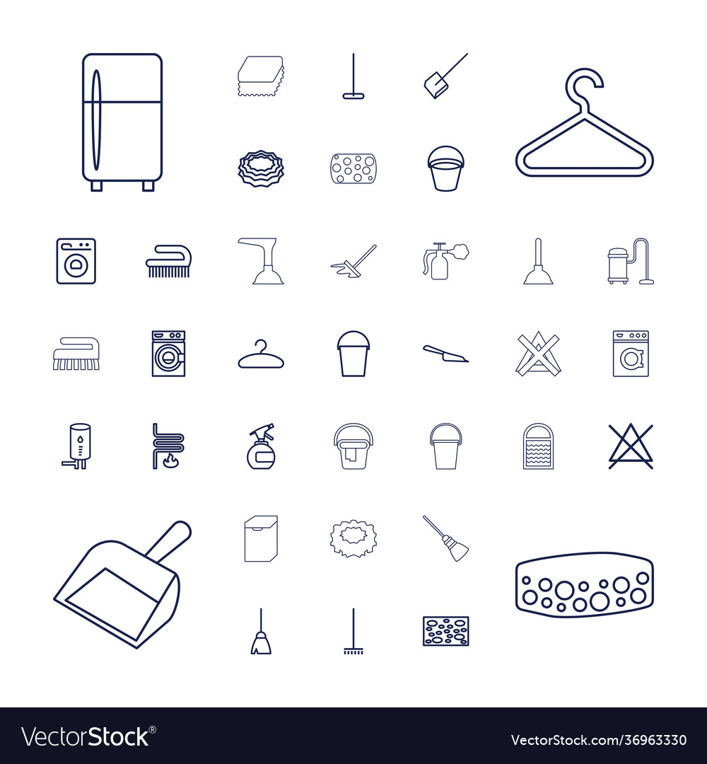 37 household icons