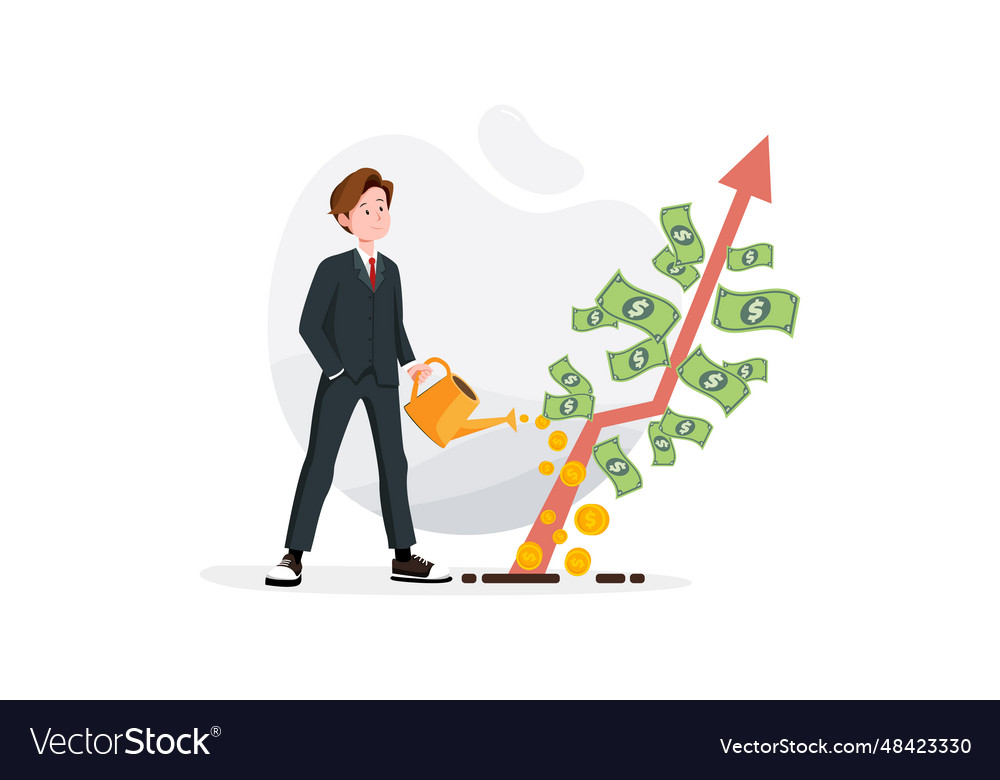 Business Activities Concept Flat Isolated Vector Image