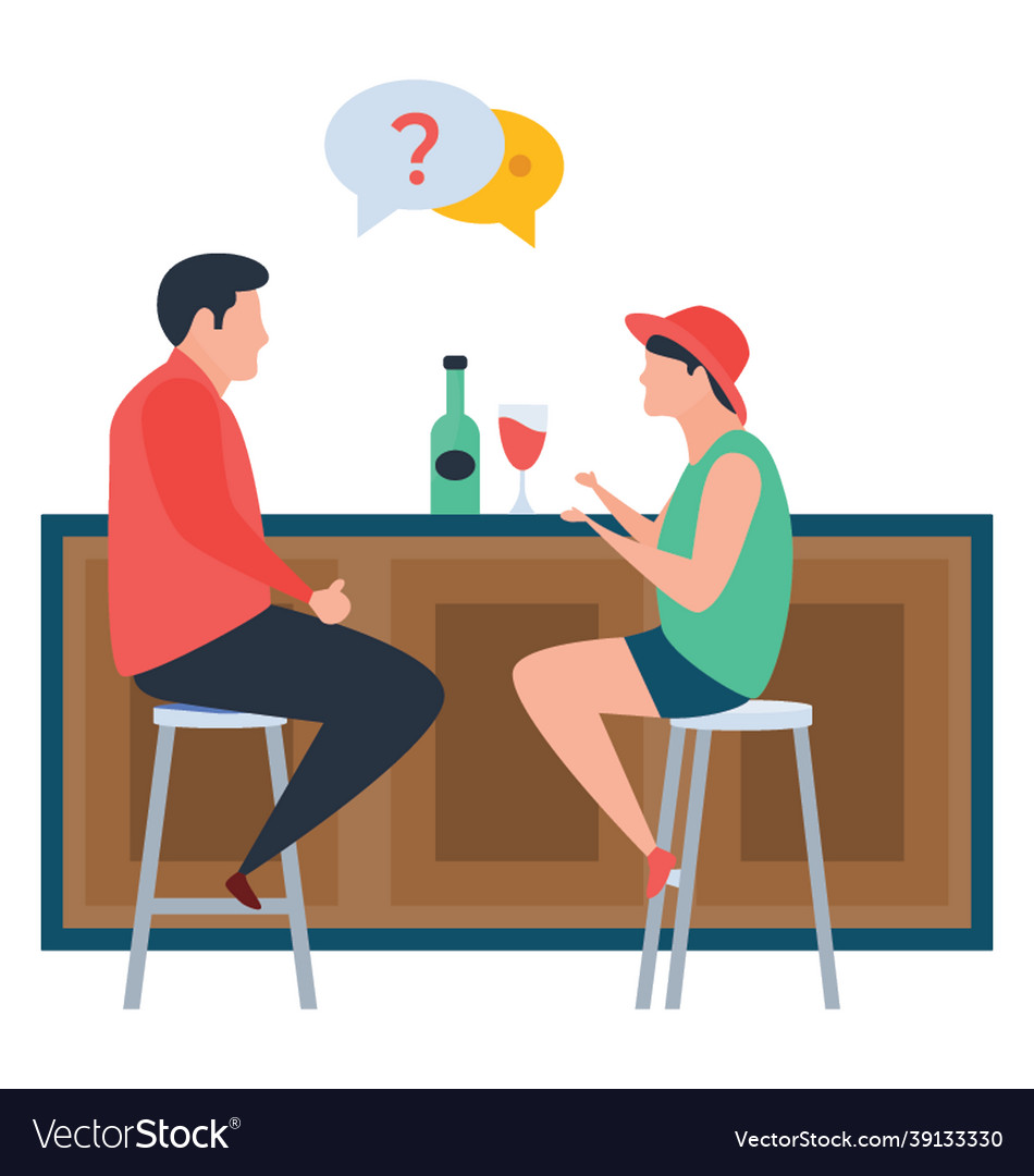Drinking wine Royalty Free Vector Image - VectorStock