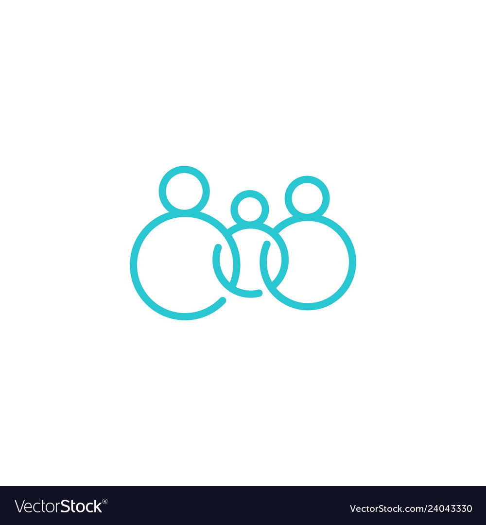 People family together human unity logo icon