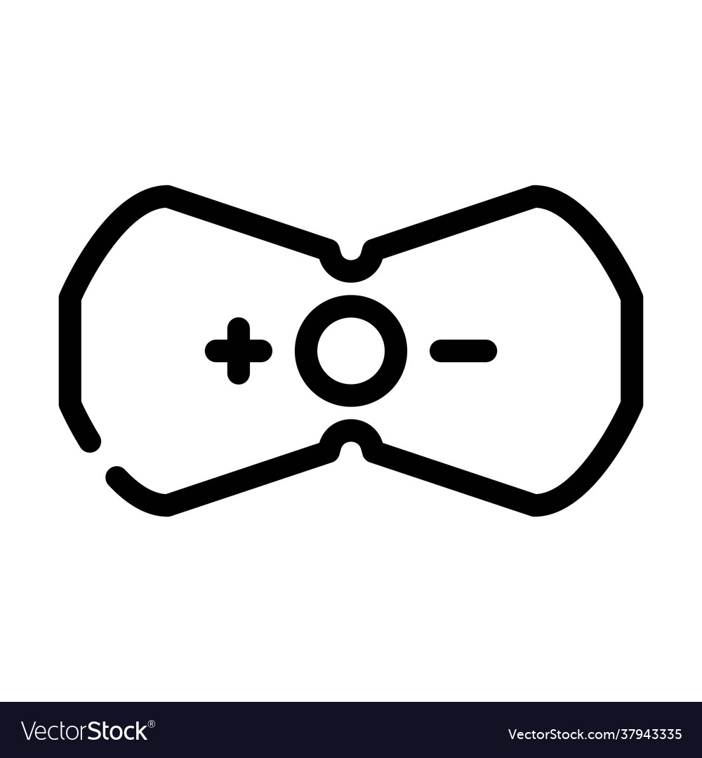 Stimulant for press line icon Royalty Free Vector Image