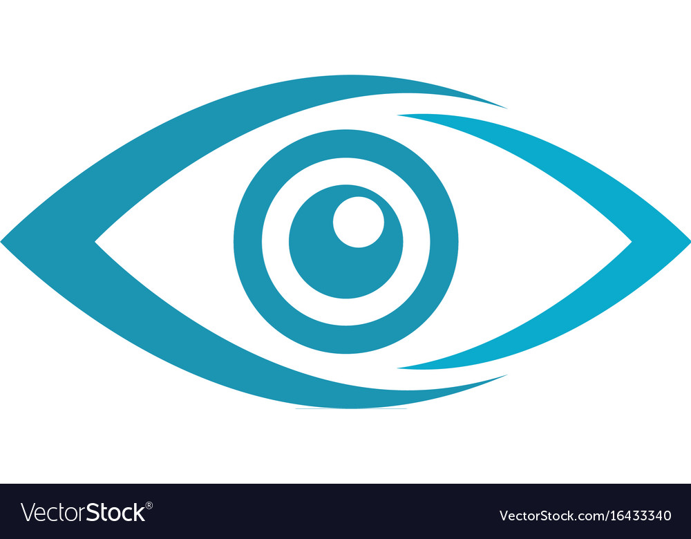 Branding identity corporate eye care logo design Vector Image