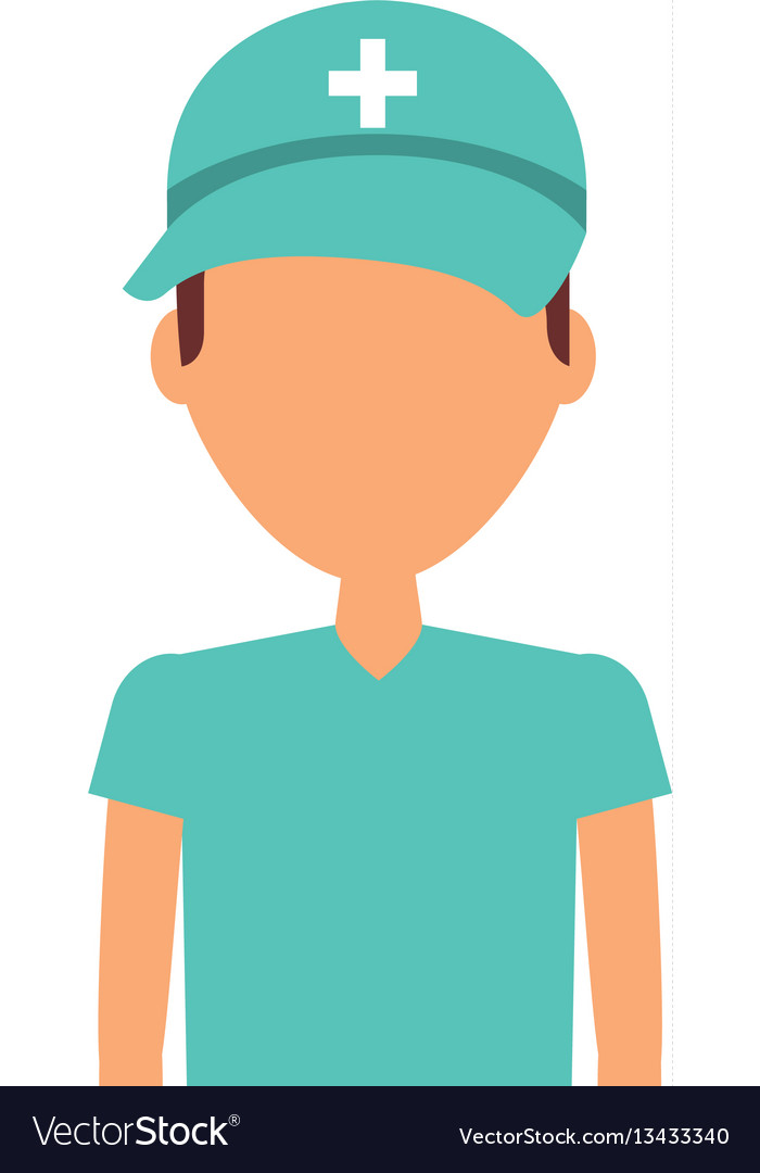 Professional surgeon avatar character