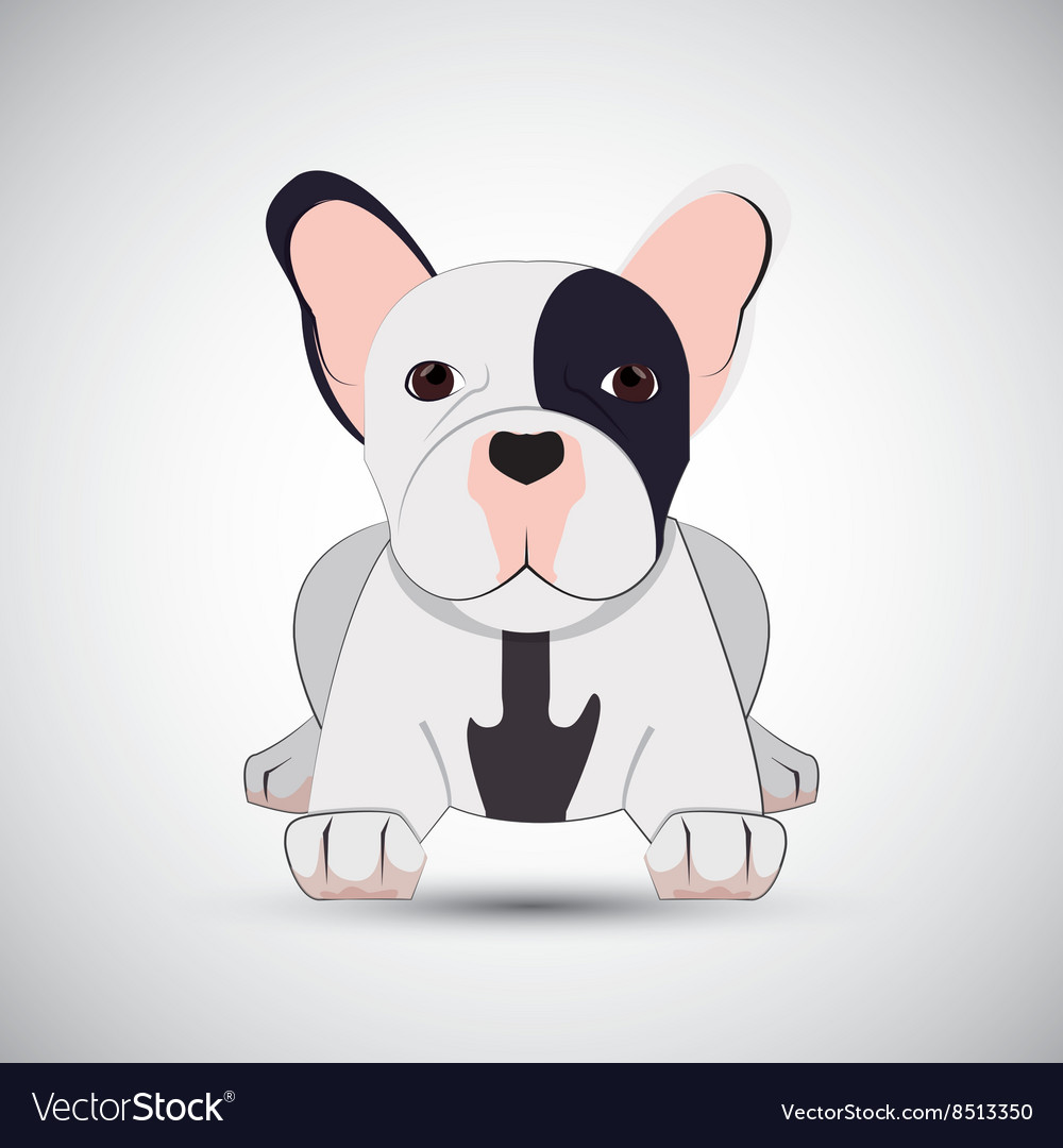 French bulldog design pet and animal concept