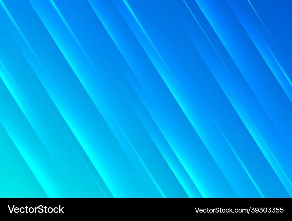 Abstract bright blue gradient background Vector Image
