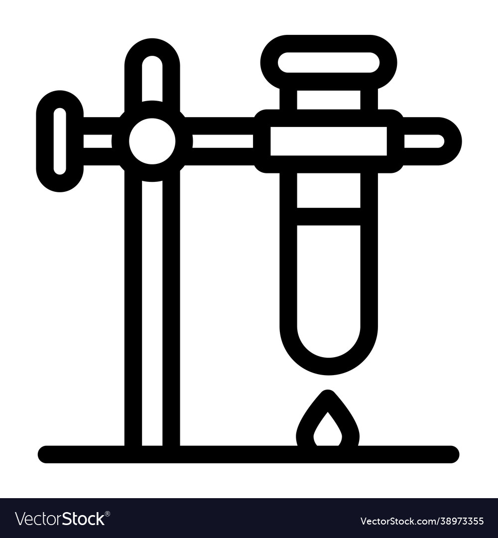 Lab stand Royalty Free Vector Image - VectorStock