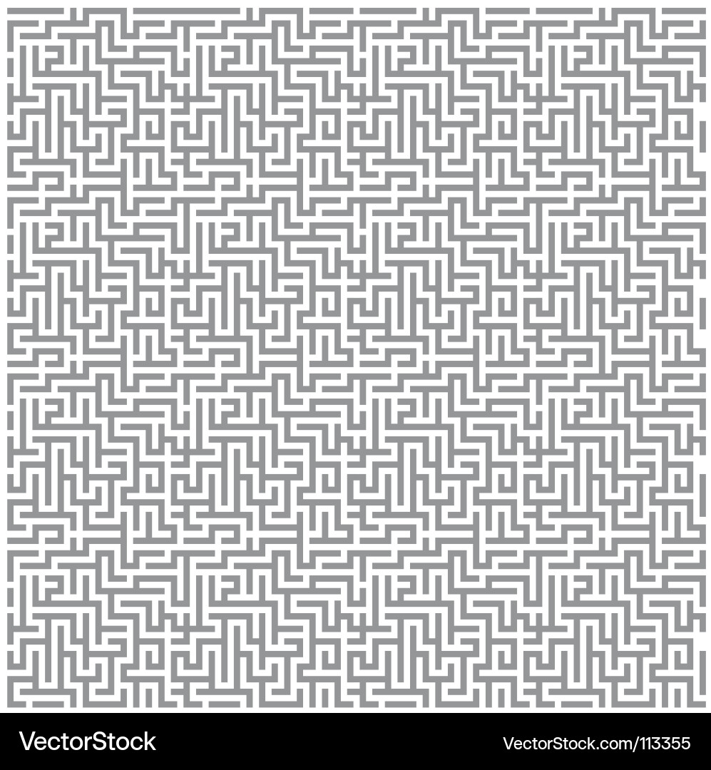 Maze background Royalty Free Vector Image - VectorStock