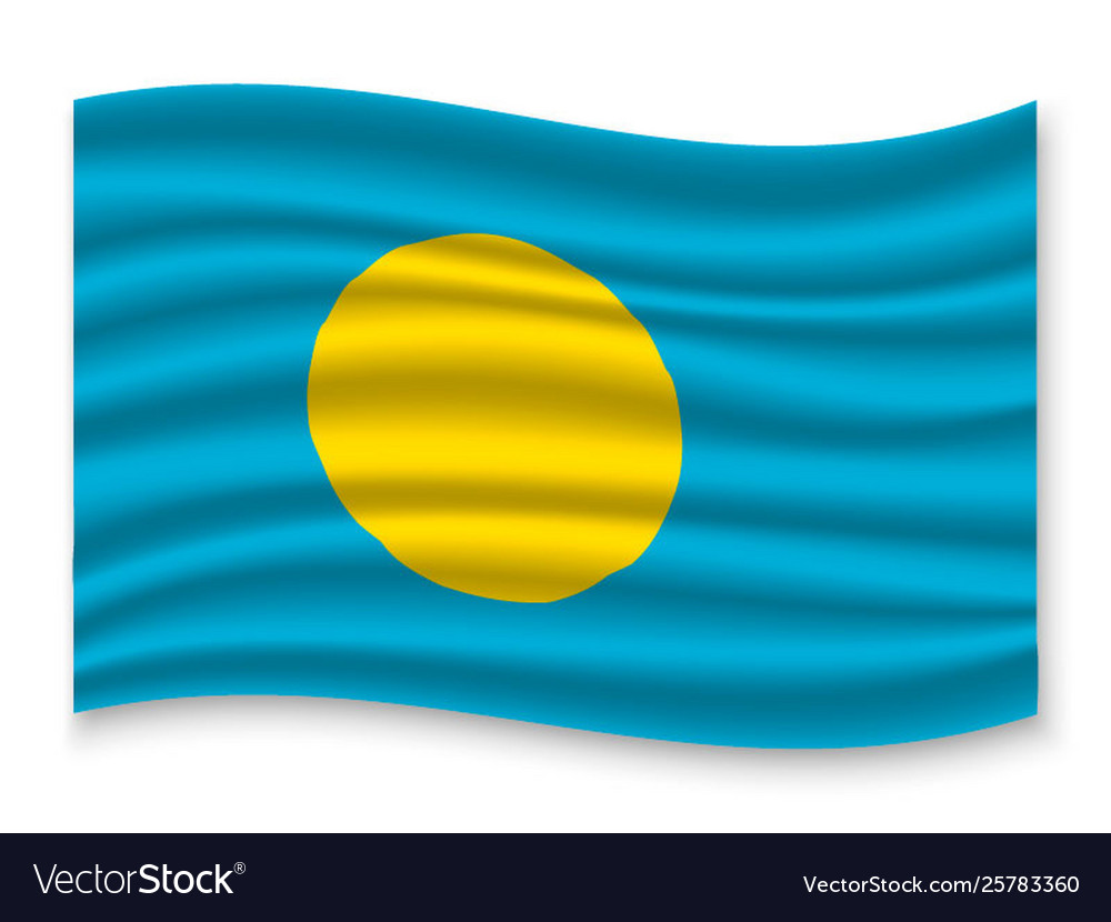 3d Waving Flag Royalty Free Vector Image Vectorstock