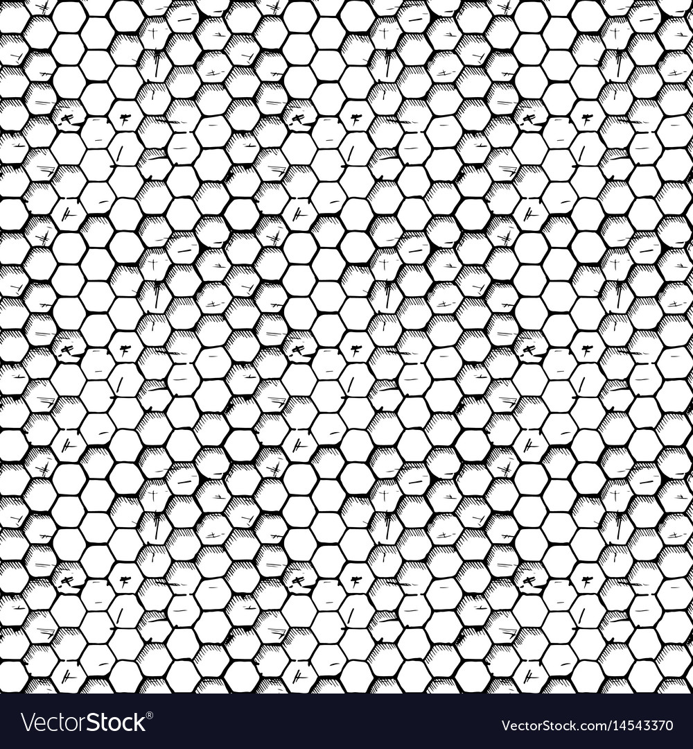 simple honeycomb pattern royalty free vector image honeycomb pattern vector