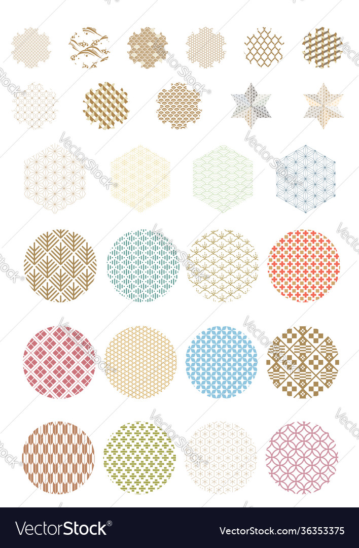 Abstract art icon with geometric pattern vector image Abstract art icon with geometric pattern