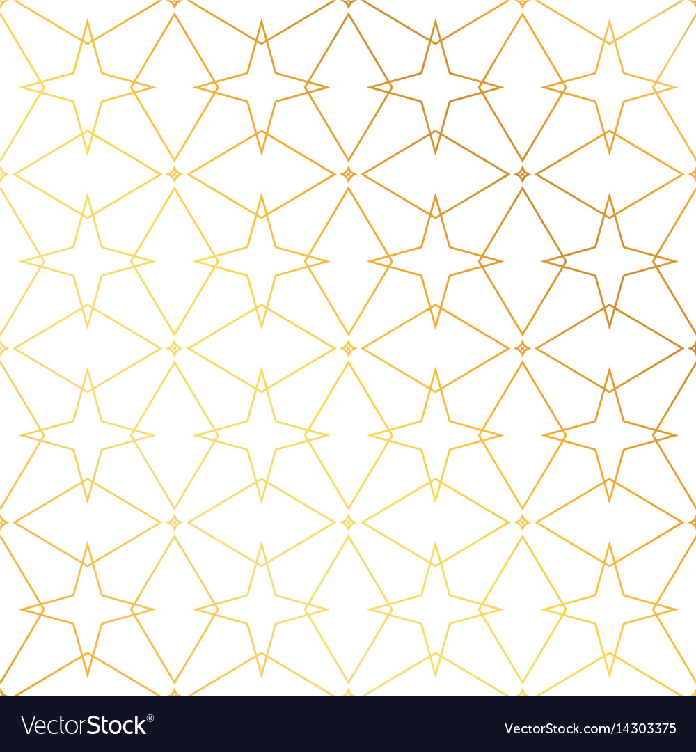 Geometrische goldene Linien Muster Hintergrund