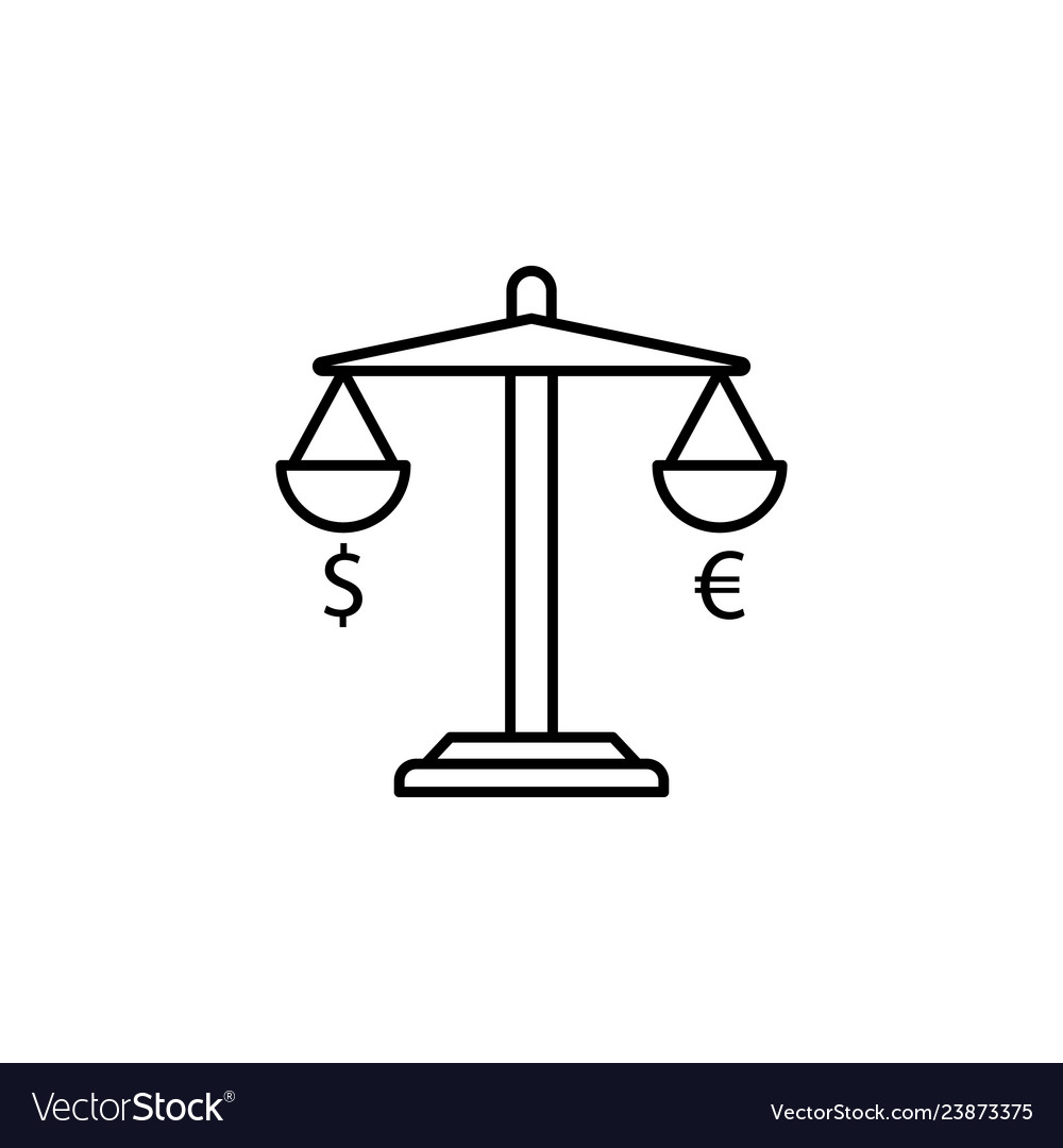 Libra dollar euro icon element of finance signs