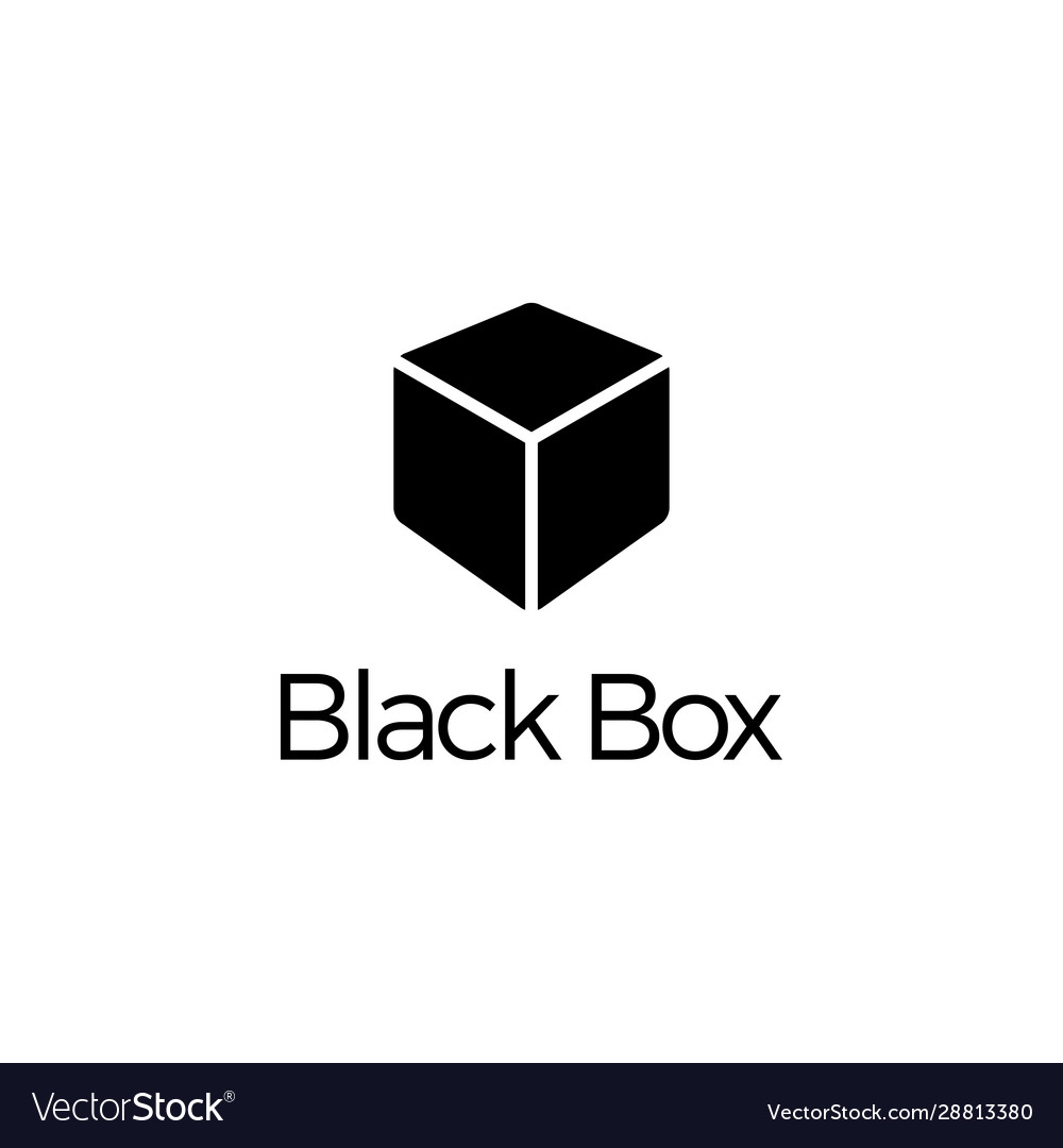 Black on black box hot sale logo