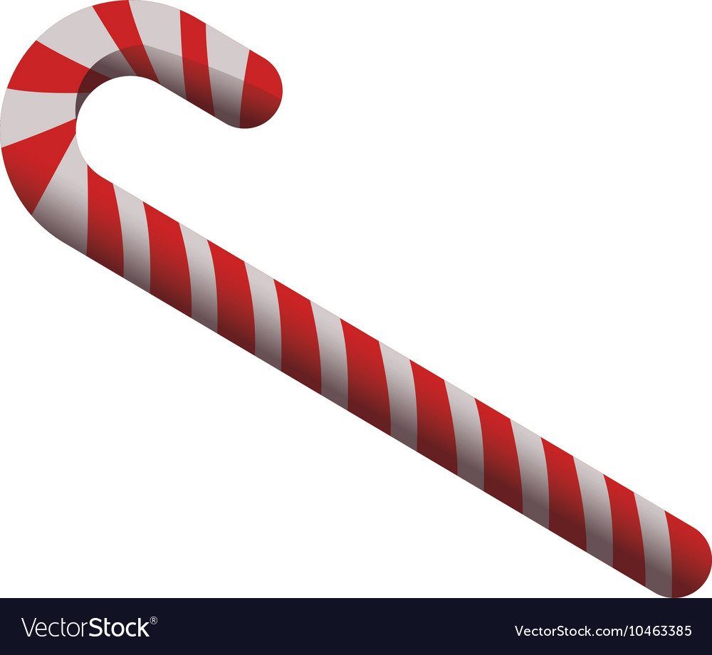 Candy cane icon Royalty Free Vector Image - VectorStock