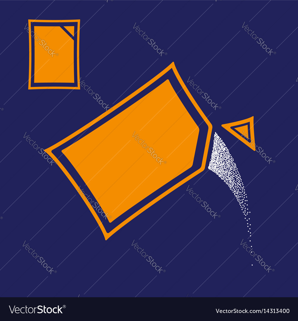 Medical product sachet icon Royalty Free Vector Image