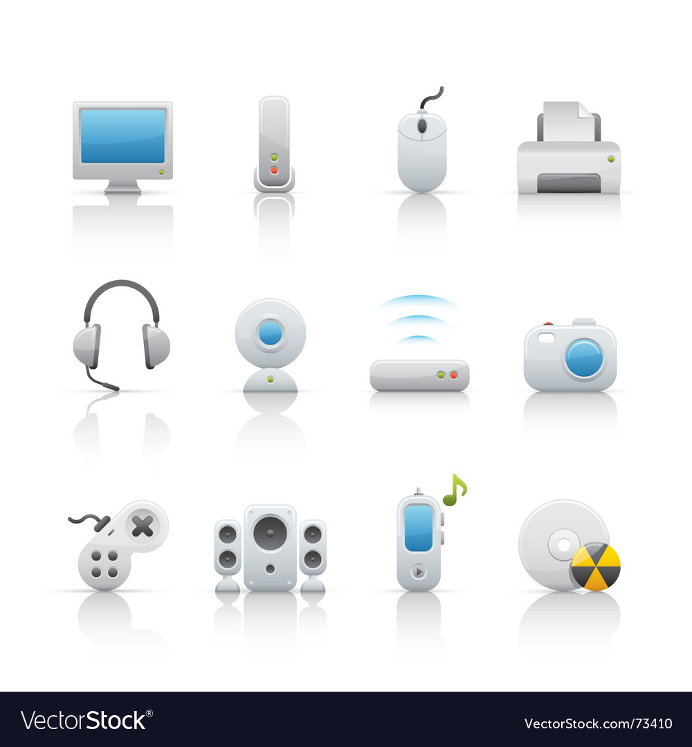 Computer equipment icons