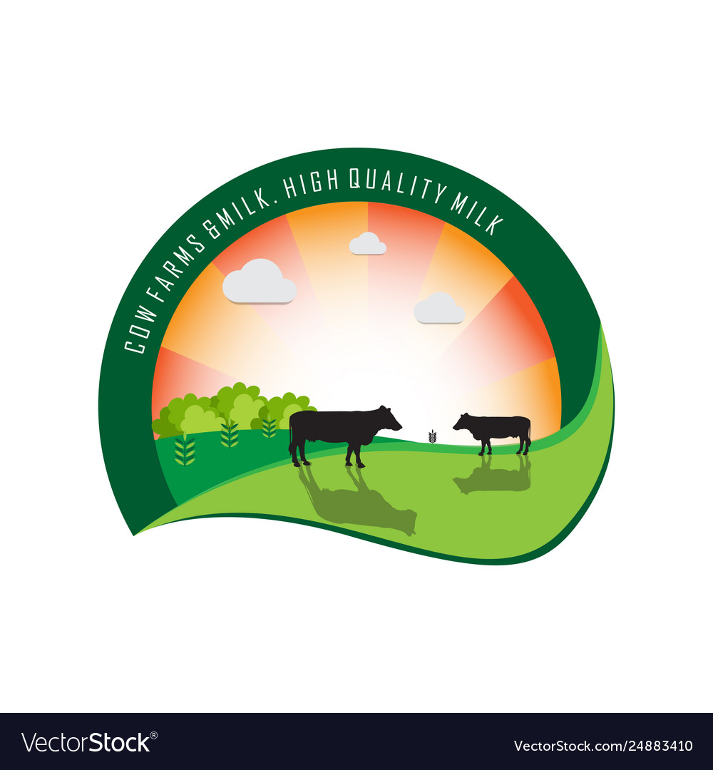 cattle farm logo