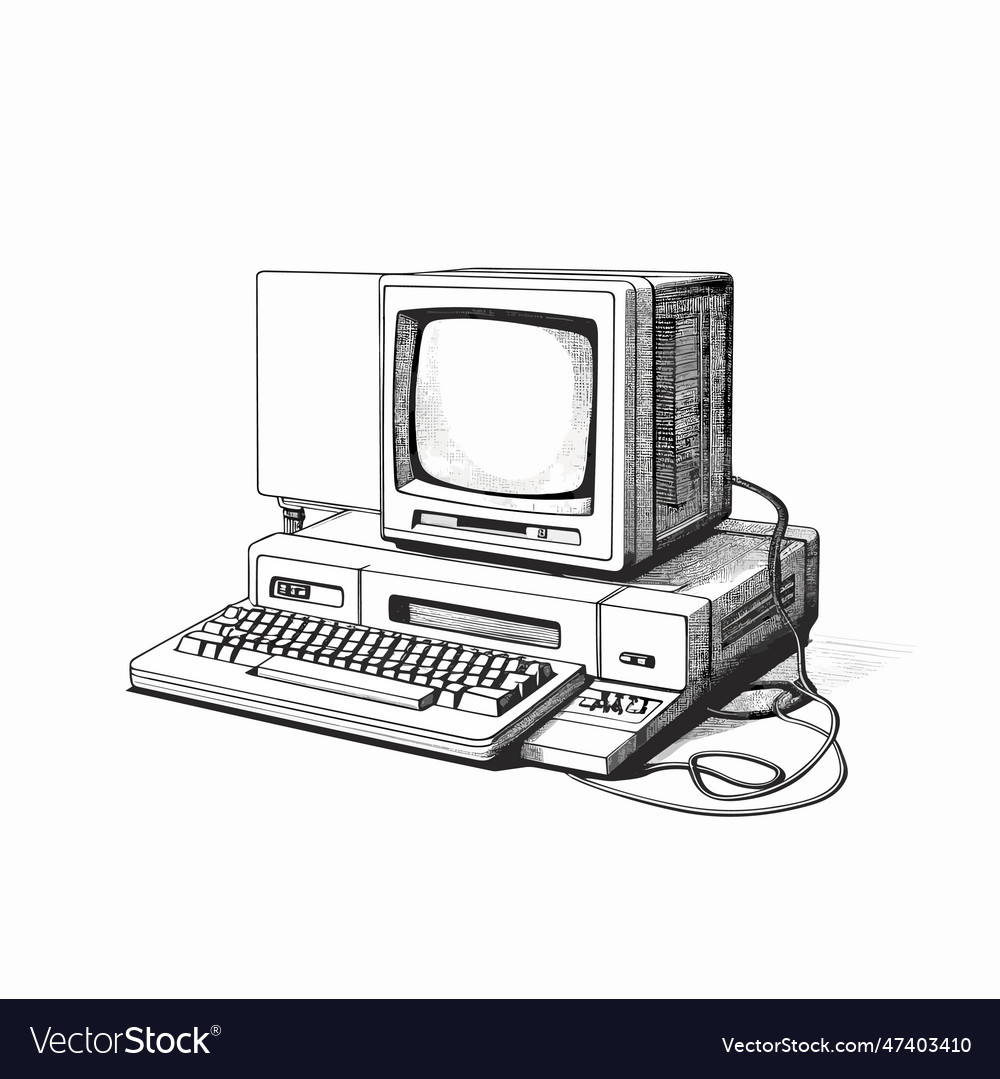 Line art computer design