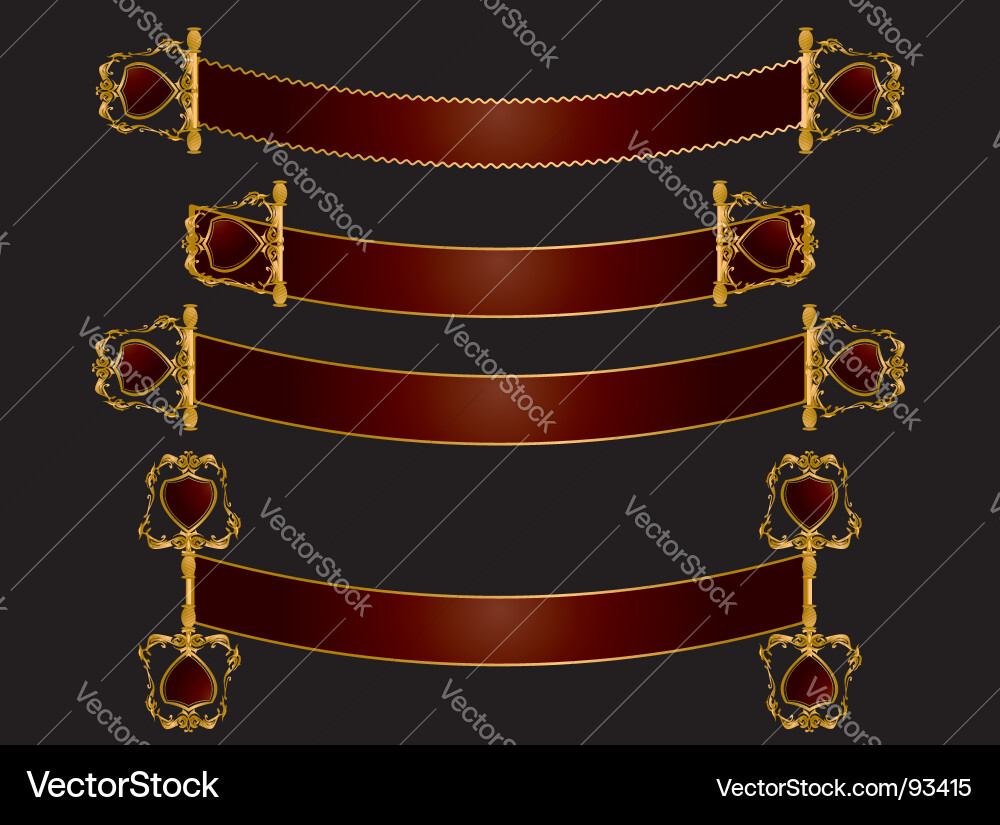 Banners Royalty Free Vector Image - VectorStock