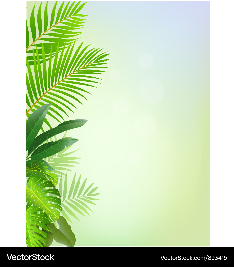 Nature background Royalty Free Vector Image - VectorStock