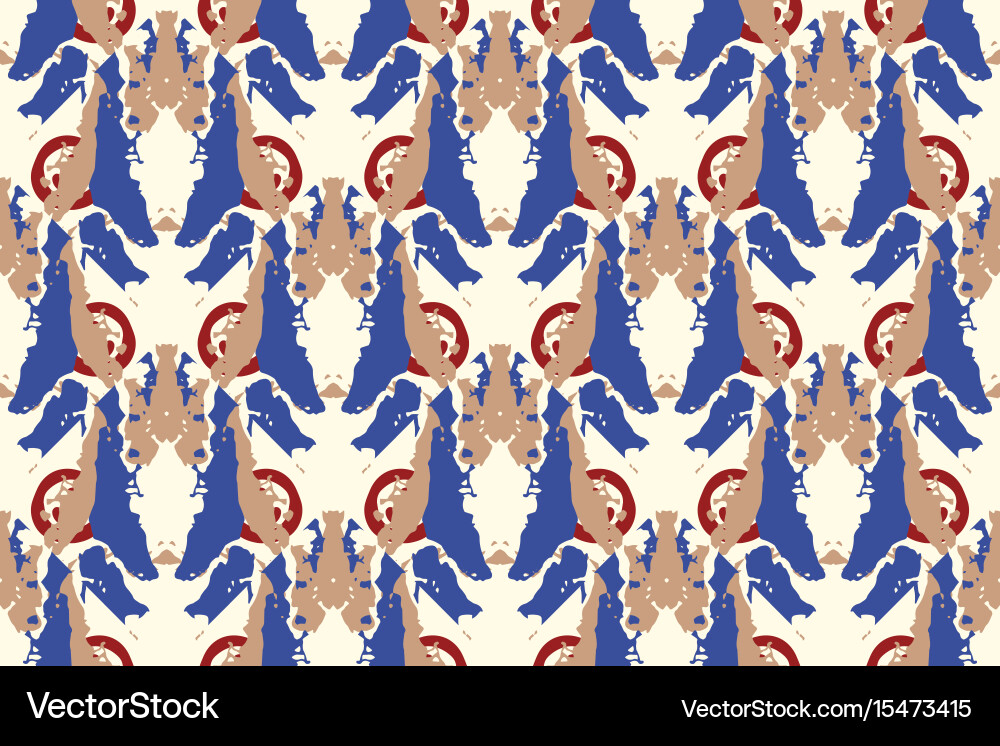 Tie dye seamless pattern Royalty Free Vector Image