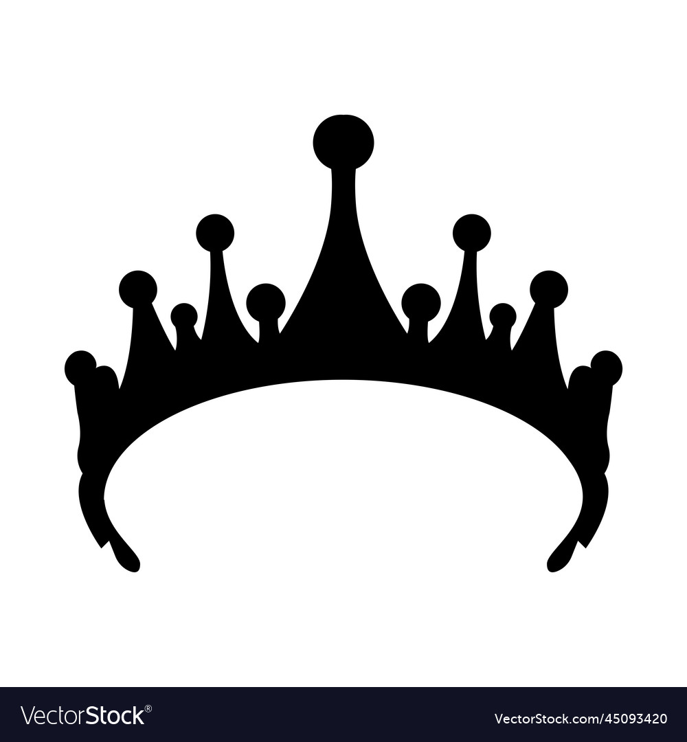 Bride crown icon Royalty Free Vector Image - VectorStock