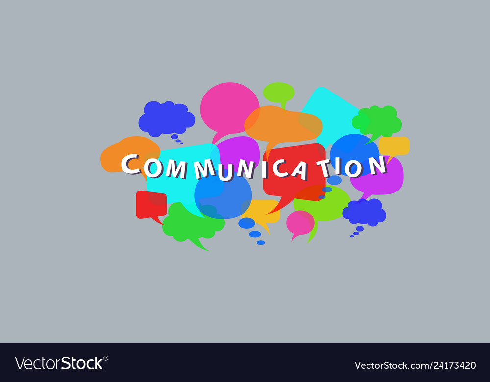 dialogue-speech-bubbles-with-communication-word-vector-image