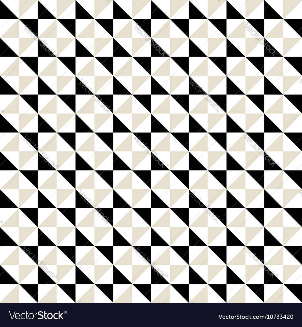 Pattern with small triangles