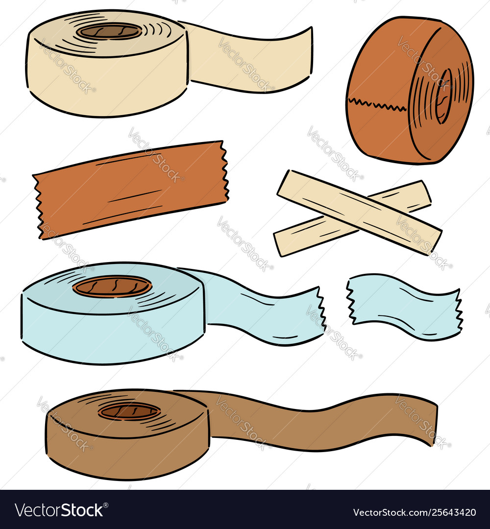 Set adhesive tape