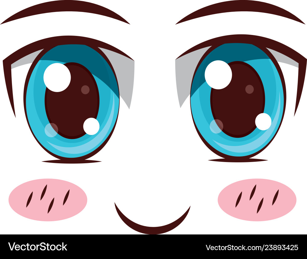 Face expression cartoon Royalty Free Vector Image