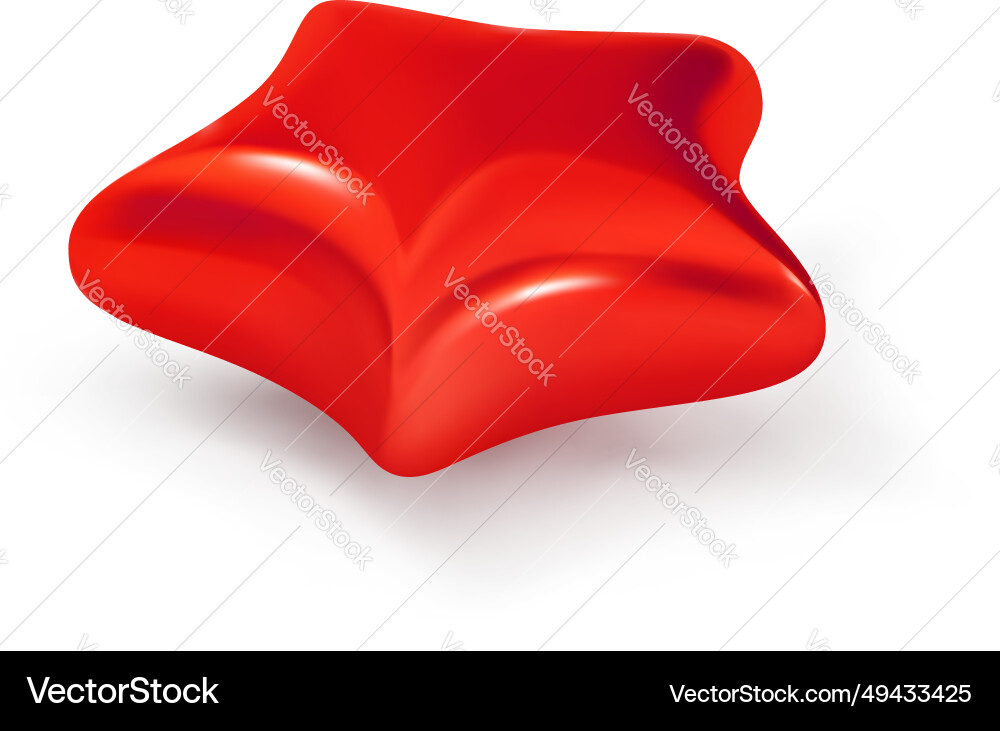 Red Star Royalty Free Vector Image Vectorstock
